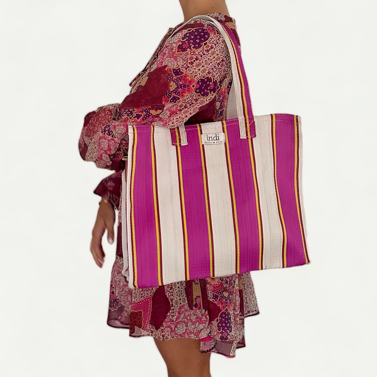 Tote Bag Creamy Fucsia